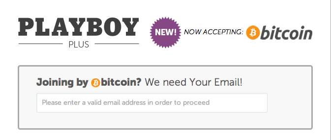 花花公子 成人娛樂雜志 MindGeek 比特幣交易